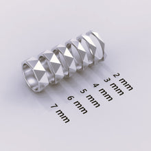 925 Sterling Silver Hammered Wedding Band – 3mm Classic Dome Ring for Men & Women – Simple Solid Silver Wedding Band