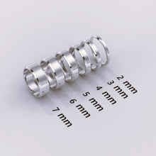 925 Sterling Silver Wedding Band – Beveled Edge Matte Classic Ring for Men & Women – Simple Plain Silver Wedding Band