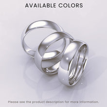 925 Sterling Silver Wedding Band – Polished Comfort Fit Classic Ring for Men & Women – Simple Plain Design