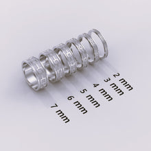 925 Sterling Silver Men's Celtic Wedding Band | 7mm Unique Silver Celtic Knot Ring for Him