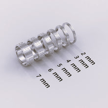 925 Sterling Silver Greek Key Wedding Ring – Unique Fret Design Meander & Key Pattern Band for Him or Her – Custom Size Available