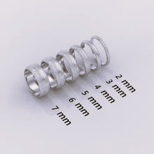 925 Sterling Silver 4mm Domed Wedding Band – Classic Ring for Men & Women – Ice-Matte Finish, Plain Simple Design