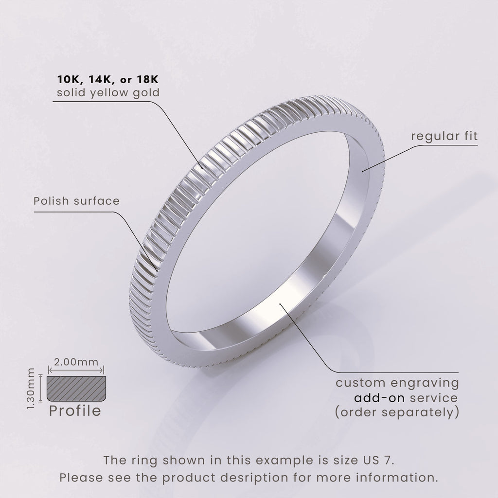 925 Sterling Silver Band – Classic Dome Comfort Fit Wedding Ring for Men & Women – Polished Simple Silver Band