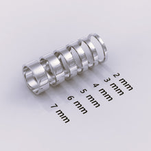 925 Sterling Silver Infinity Wedding Band – Perfect 6mm Solid Silver Rustic Men's Ring, Custom Silver Color Options