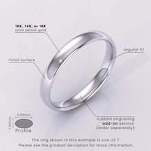 925 Sterling Silver Wedding Band – Polished Comfort Fit Classic Ring for Men & Women – Simple Plain Design