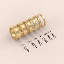 10k 4mm Solid Yellow Gold Wedding Band – Milgrain Comfort Fit Ring for Men & Women | Classic Style with Custom Engraving