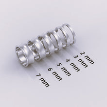 925 Sterling Silver Wedding Band – Beveled-Edge Matte Classic Ring for Men & Women – Simple Plain Wedding Band