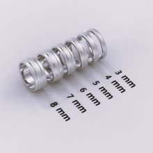 925 Sterling Silver 7mm Men's Wedding Band | Matte Brushed Finish & Double Grooved Design | Real Silver Engagement Ring