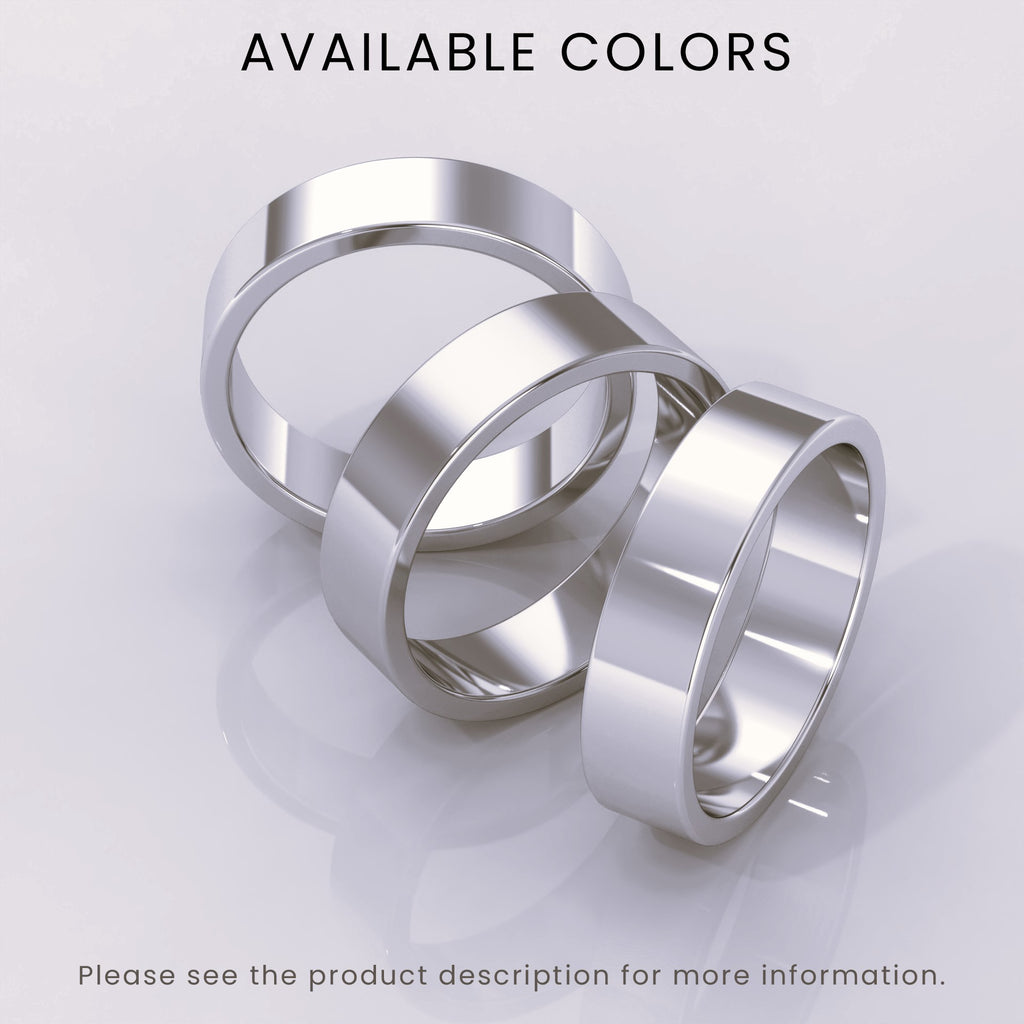 925 Sterling Silver 6mm Dome Polished Wedding Band – Simple Plain Style Ring for Men and Women