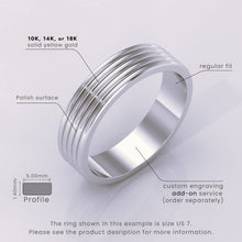 925 Sterling Silver Unique Wedding Ring for Men – 7.5mm Width, Stylish Crafted Design for Your Special Day