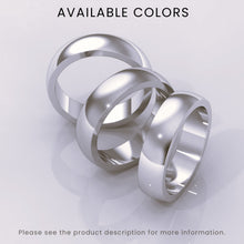 925 Sterling Silver Wedding Band • Polished Comfort Fit Classic Ring for Men & Women • Simple Plain Design