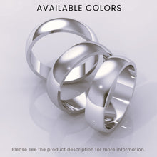 925 Sterling Silver Wedding Band – Polished Comfort Fit Classic Ring for Men & Women – Simple Domed Design