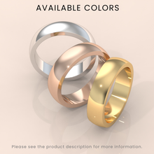 18k Solid Yellow Gold Wedding Band • Polished Comfort Fit Classic Ring for Men & Women • Simple Plain Design