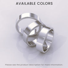 925 Sterling Silver Flat Wedding Band – Polished Comfort Fit Classic Ring for Men & Women – Simple Silver Wedding Ban