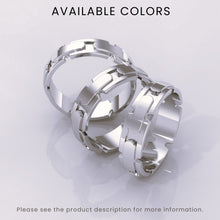 925 Sterling Silver Elegant Unique Wedding Band – Timeless Commitment Jewelry for Special Occasions & Bridal Moments