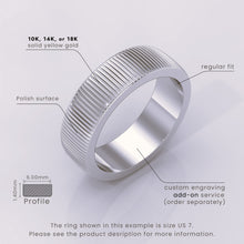 925 Sterling Silver Band – Classic Dome Comfort Fit Wedding Ring for Men & Women – Polished Simple Silver Band