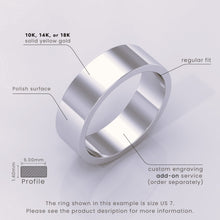 925 Sterling Silver Wedding Band | Flat Matte Classic Ring for Men & Women | Simple Design, Perfect for Weddings