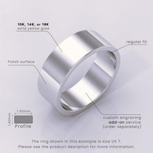 925 Sterling Silver 6mm Dome Polished Wedding Band – Simple Plain Style Ring for Men and Women