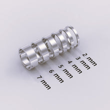 925 Sterling Silver Flat Wedding Band – Matte Finish Classic Ring for Men & Women – Simple Plain Wedding Band