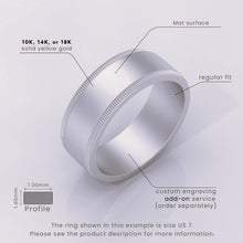 925 Sterling Silver Wedding Band – CCV Milgrain Ring – Polished Comfort Fit Wedding Band for Men & Women – Classic Silver Band