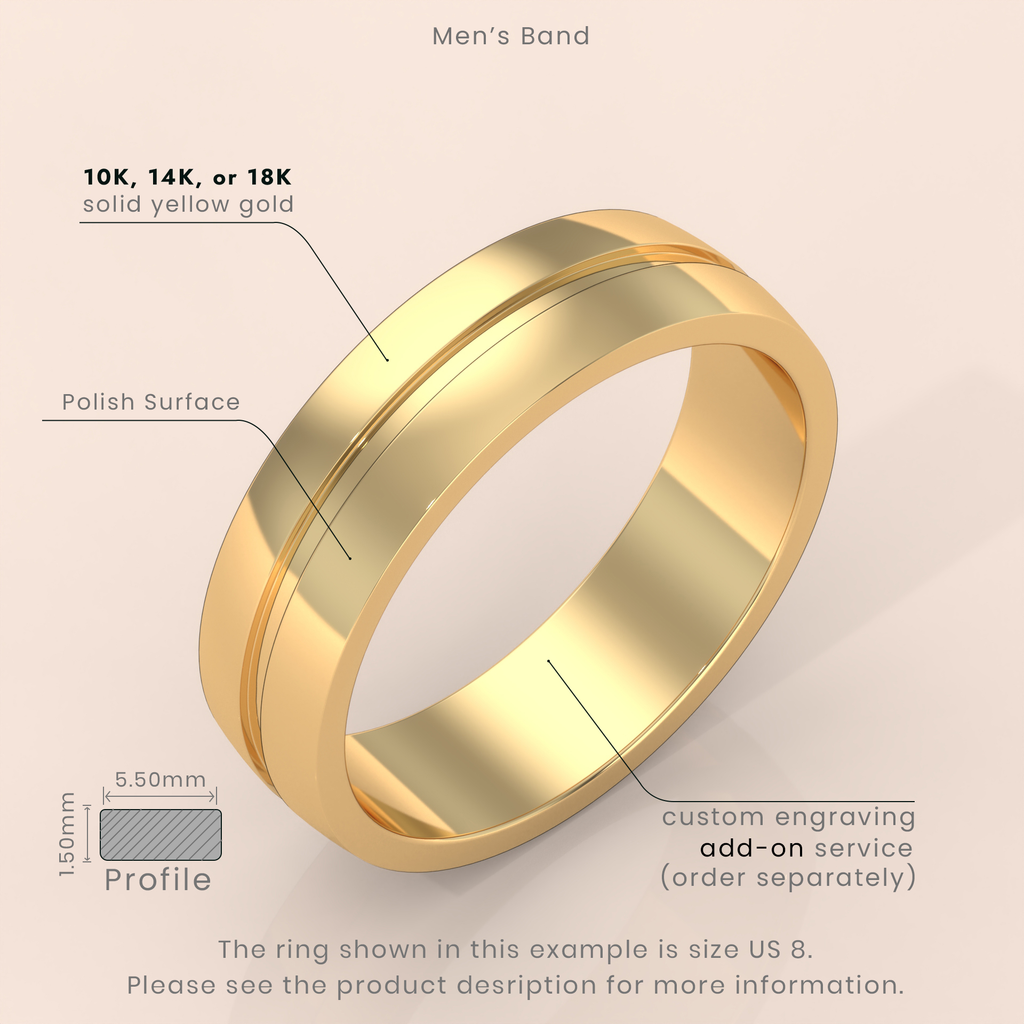 10k Gold Couple Wedding Bands – His & Hers Rings with Star Diamond Detail, Perfect Anniversary or Engagement Gift
