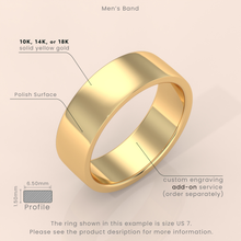 10k Gold Couple Rings Set – Classic Plain Band and Diamond Eternity Ring, Elegant Wedding Bands