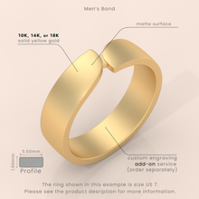 10k Gold Couple Ring Set – Matching Split Band Design with Diamonds, Engagement or Wedding Rings