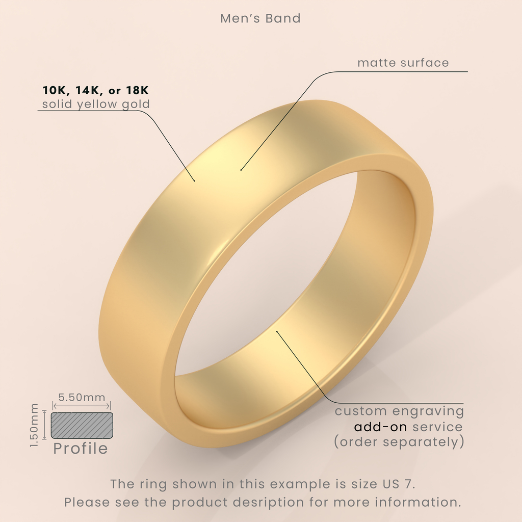 14k Gold Couple Rings Set – Minimalist Matte Finish Wedding Bands with Diamond Accent for Him & Her (Copy)