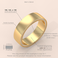 18k Gold Couple Rings – His and Hers Matching Wedding Bands with Diamond Accents, Elegant Anniversary or Engagement Set (Copy) (Copy)