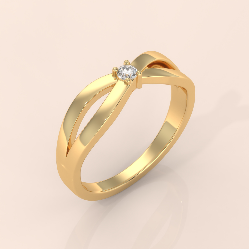 10k Gold Couple Wedding Bands – His and Hers Matching Diamond Accent Rings, Perfect for Engagement or Promise
