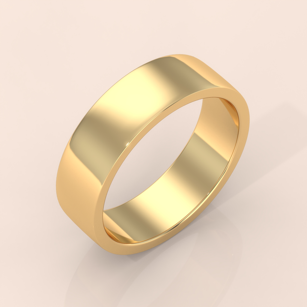 10k Gold Couple Wedding Bands – Matching Rings with Diamond Halo Detail, Minimalist Engagement or Anniversary Set