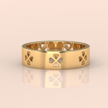 18k Gold Couple Rings with Heart Cutout – Matching Wedding Bands, Unique Anniversary Gift for Him & Her (Copy) (Copy)