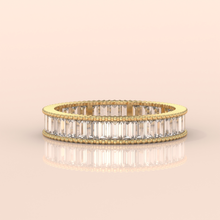 10k Gold Couple Wedding Bands – Matching Rings with Diamond Details, Perfect Promise or Anniversary Gift for Couples