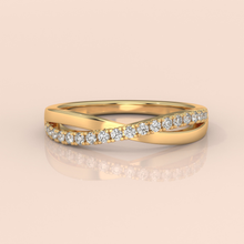 18k Gold Couple Wedding Bands – His and Hers Matching Diamond Accent Rings, Perfect for Engagement or Promise (Copy) (Copy)